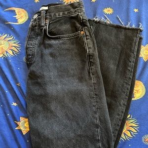 Redone high waisted jeans